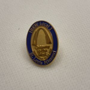 IBEW Local 1 Lapel Pin, St. Louis, MO - Gateway to the West